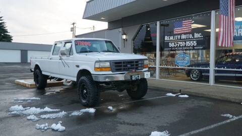 1996 Ford F-350 for sale at Reality Auto Inc. in Dallas OR