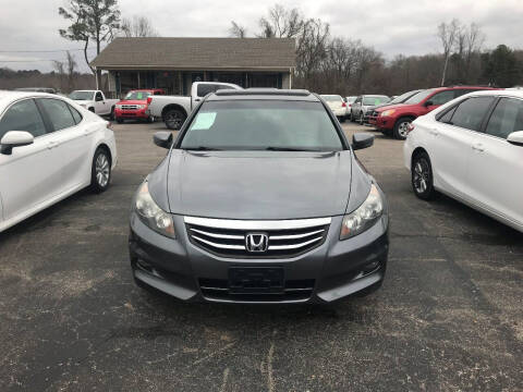 2012 Honda Accord for sale at Billy's Auto Sales in Lexington TN