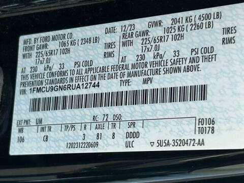 2024 Ford Escape Active