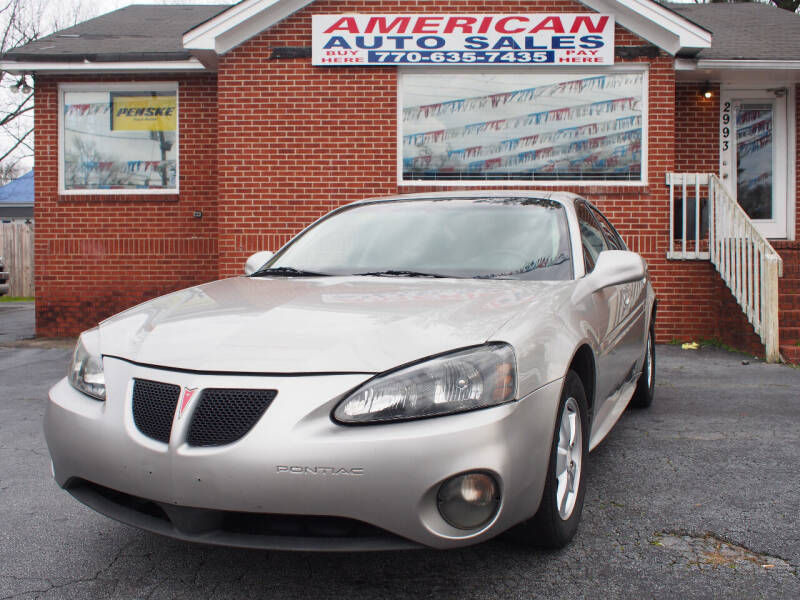 2008 Pontiac Grand Prix for sale at AMERICAN AUTO SALES LLC in Austell GA