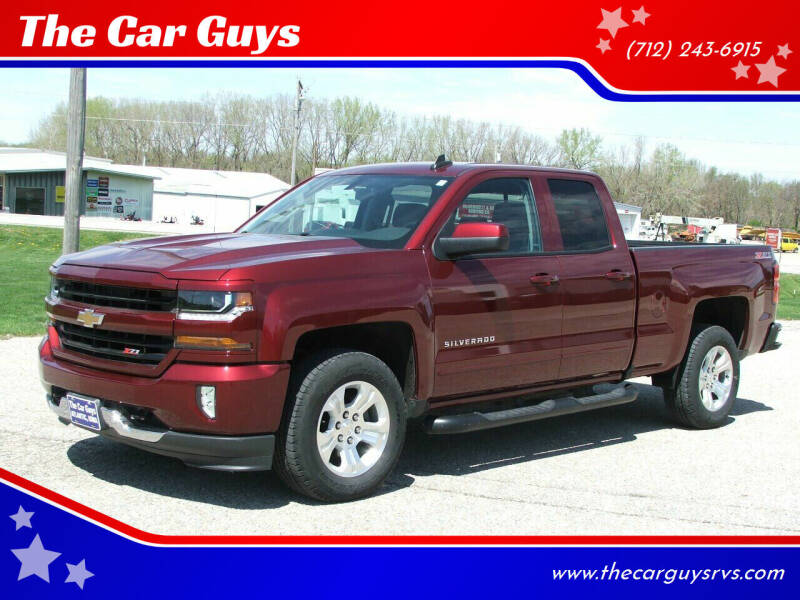 2016 Chevrolet Silverado 1500 for sale at The Car Guys RV & Auto in Atlantic IA