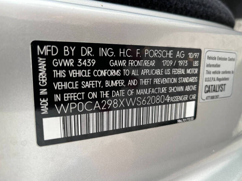 1998 Porsche Boxster