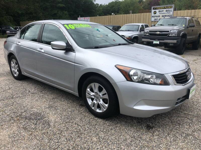 2010 Honda Accord for sale at Roland's Motor Sales in Alfred ME
