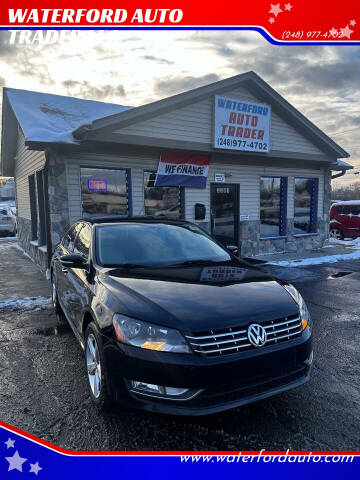 2015 Volkswagen Passat for sale at WATERFORD AUTO TRADER LLC in Waterford MI