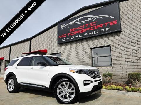 2022 Ford Explorer for sale at Exotic Motorsports of Oklahoma in Edmond OK