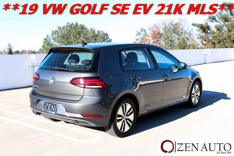 2019 Volkswagen e-Golf SE
