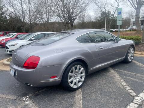 2006 Bentley Continental for sale at Weaver Motorsports Inc in Cary NC