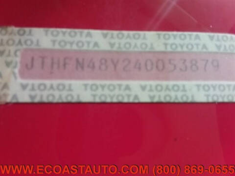 2004 Lexus SC 430