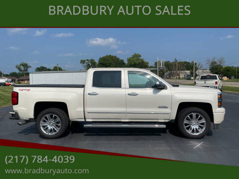 2015 Chevrolet Silverado 1500 for sale at BRADBURY AUTO SALES in Gibson City IL