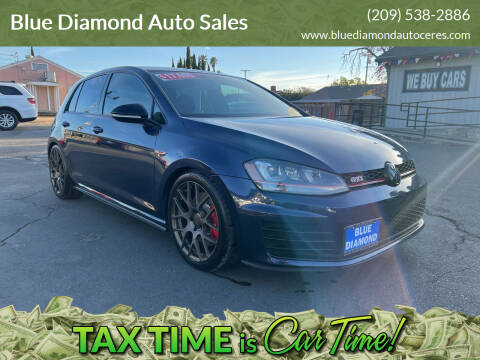 2017 Volkswagen Golf GTI for sale at Blue Diamond Auto Sales in Ceres CA