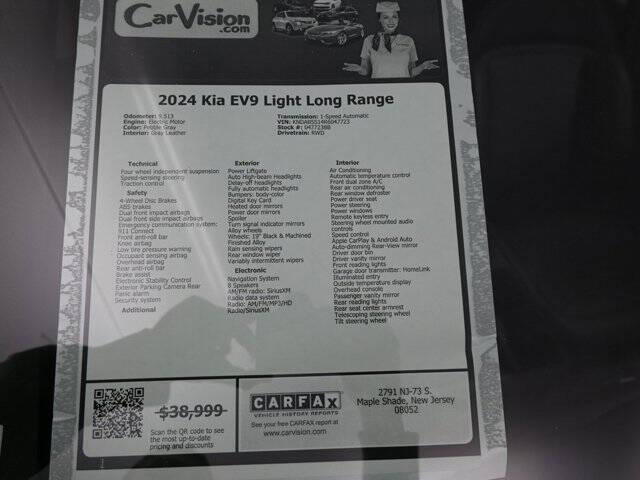 2024 Kia EV9 Light Long Range