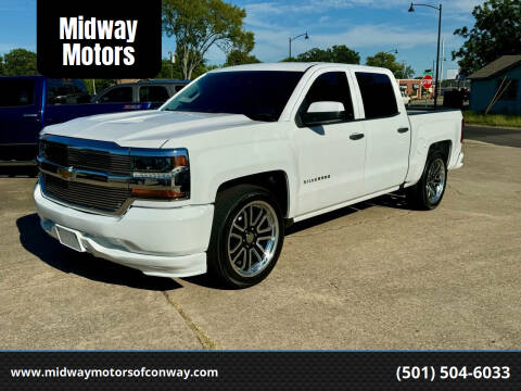 2018 Chevrolet Silverado 1500 for sale at Midway Motors in Conway AR