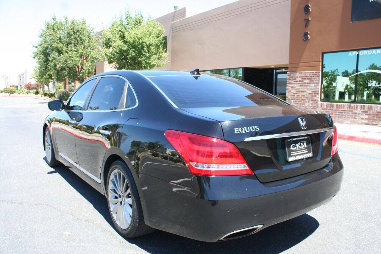 2015 Hyundai Equus for sale at CK Motors in Murrieta, CA