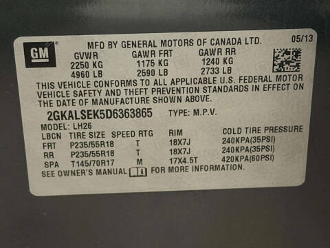 2013 GMC Terrain SLE-2