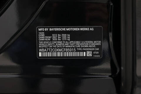 2021 BMW 7 Series 740i