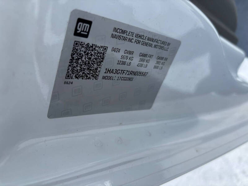 2024 Chevrolet Express Reefer Cube Van