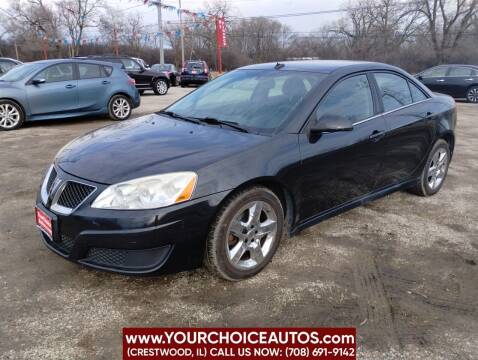 2010 Pontiac G6 for sale at Your Choice Autos - Crestwood in Crestwood IL