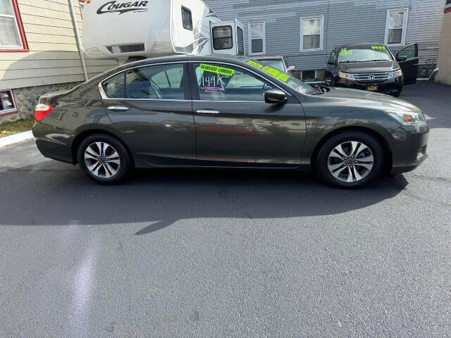 2013 Honda Accord for sale at STATION 7 MOTORS in New Bedford, MA