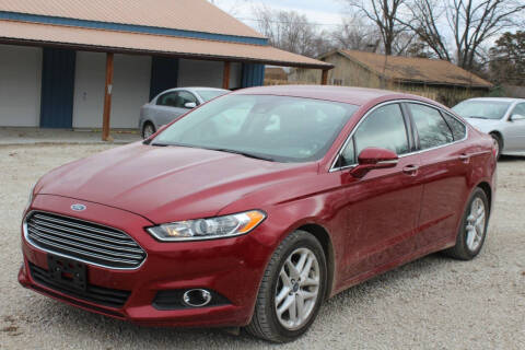 2015 Ford Fusion for sale at Bailey & Sons Motor Co in Lyndon KS