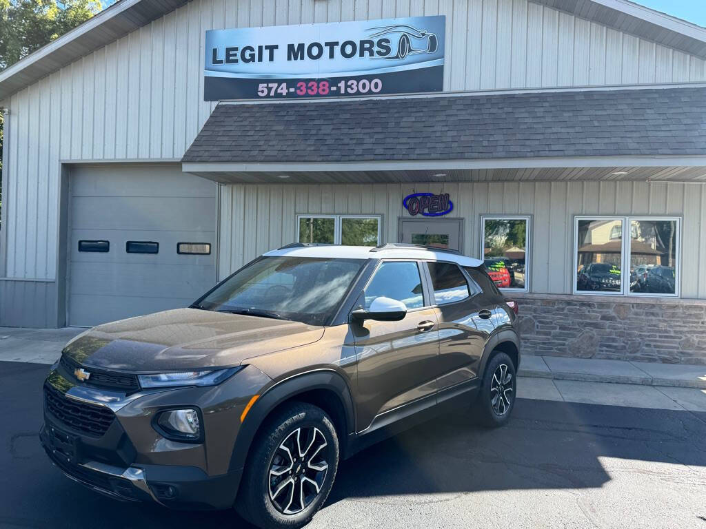 2021 Chevrolet Trailblazer for sale at Legit Motors in Elkhart, IN