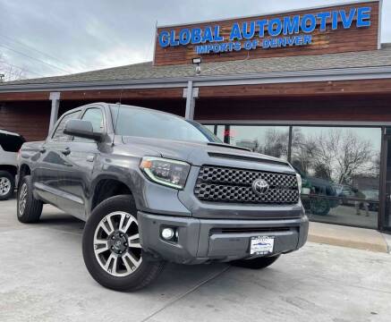 2019 Toyota Tundra for sale at Global Automotive Imports in Denver CO