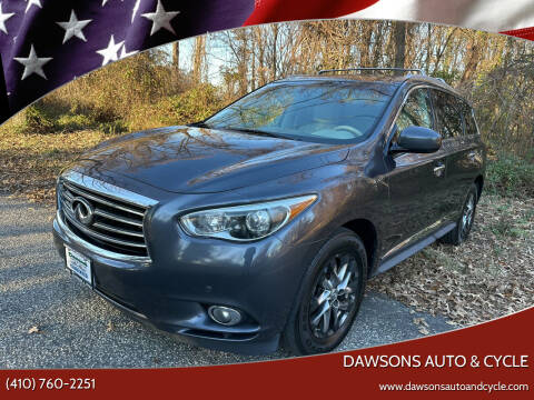2013 Infiniti JX35 for sale at Dawsons Auto & Cycle in Glen Burnie MD
