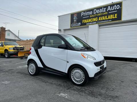 2015 Smart fortwo for sale at Prime Dealz Auto in Winchester VA