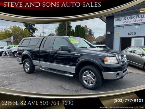 2008 Ford F-150 for sale at steve and sons auto sales - Steve & Sons Auto Sales 2 in Portland OR