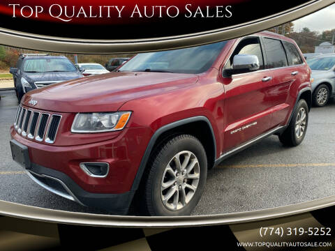 2015 Jeep Grand Cherokee for sale at Top Quality Auto Sales in Westport MA