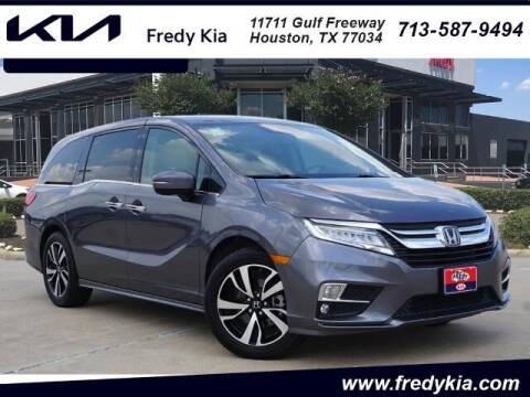2018 Honda Odyssey for sale at FREDY KIA USED CARS in Houston TX