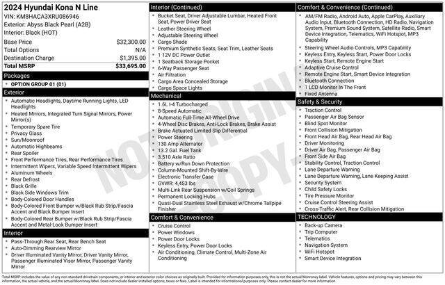 2024 Hyundai Kona N Line