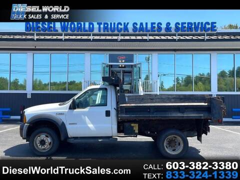 2007 Ford F-550 Super Duty for sale at Diesel World Truck Sales in Plaistow NH