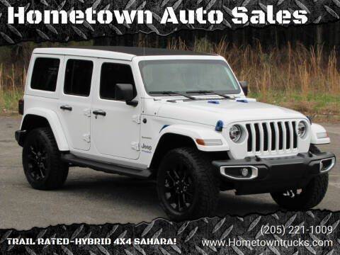 2021 Jeep Wrangler Unlimited for sale at Hometown Auto Sales - SUVS in Jasper AL