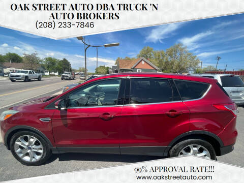 2013 Ford Escape for sale at Oak Street Auto DBA Truck 'N Auto Brokers in Pocatello ID