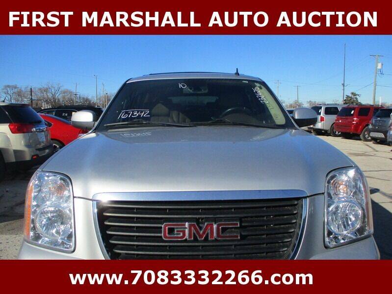 2010 GMC Yukon XL for sale at First Marshall Auto Auction in Harvey IL