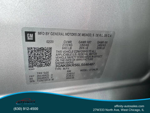 2020 Chevrolet Blazer RS