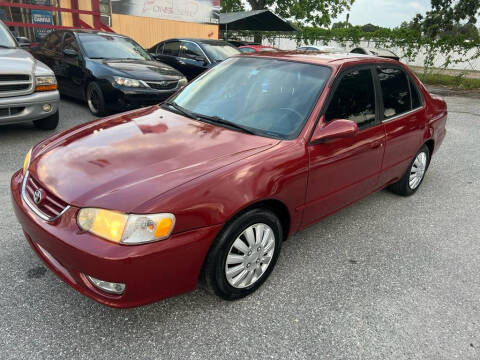 2002 Toyota Corolla for sale at FONS AUTO SALES CORP in Orlando FL