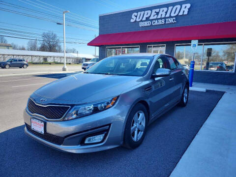 2015 Kia Optima for sale at Superior Used Cars Inc in Cuyahoga Falls OH