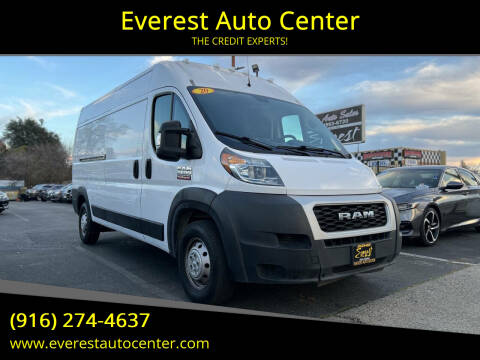 2020 RAM ProMaster for sale at Everest Auto Center in Sacramento CA