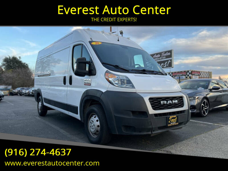 2020 RAM ProMaster for sale at Everest Auto Center in Sacramento CA