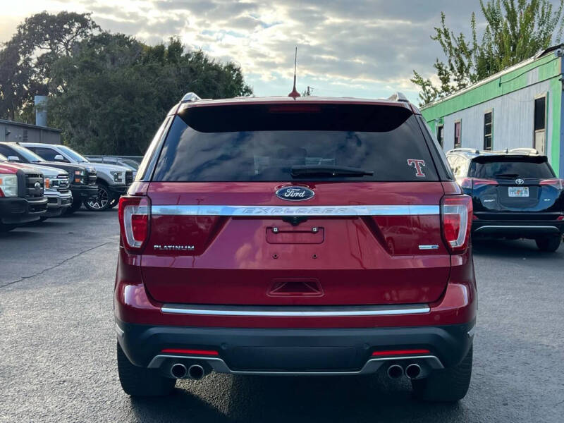 2018 Ford Explorer Platinum