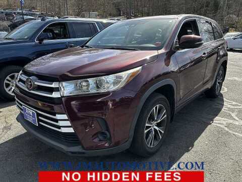 2017 Toyota Highlander for sale at J & M Automotive in Naugatuck CT