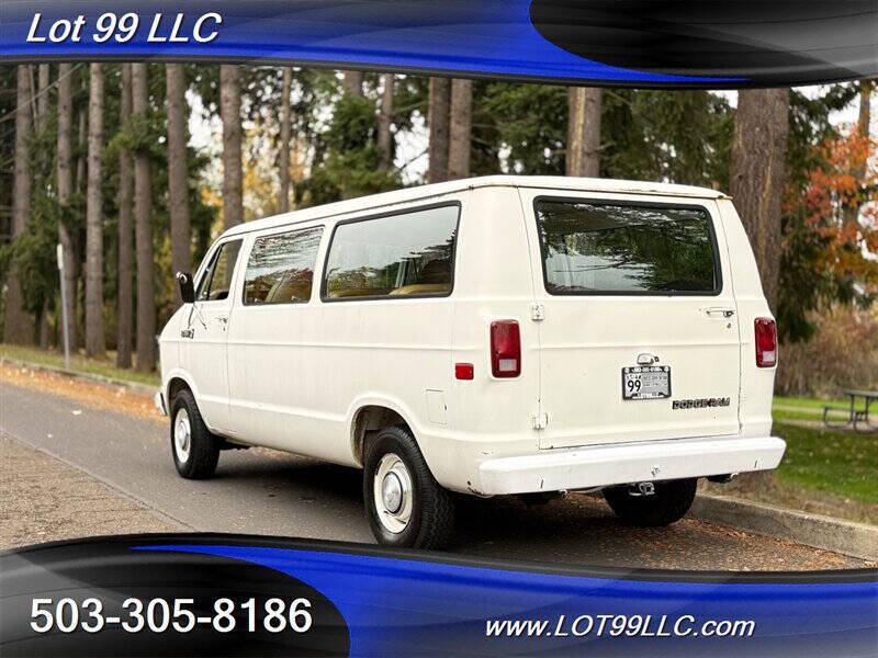 1985 Dodge Ram Van B250