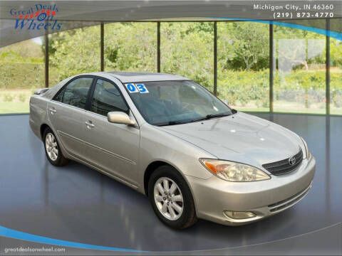 2003 Toyota Camry for sale at GREAT DEALS ON WHEELS in Michigan City IN