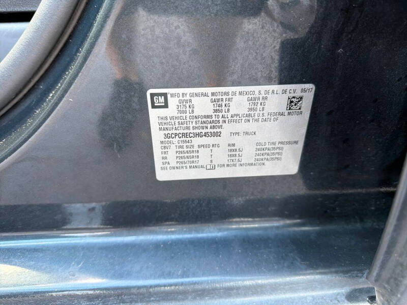 2017 Chevrolet Silverado 1500