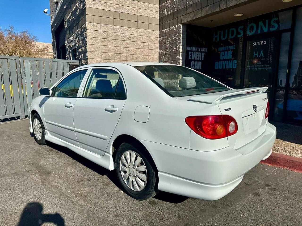 2004 Toyota Corolla for sale at HUDSONS AUTOS in Gilbert, AZ