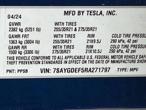 2024 Tesla Model Y Performance