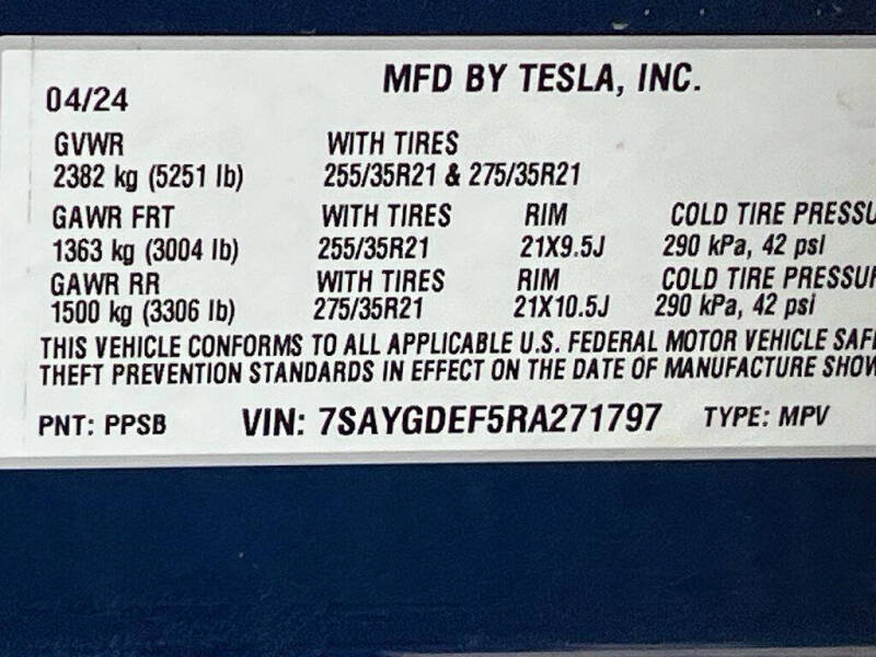 2024 Tesla Model Y Performance