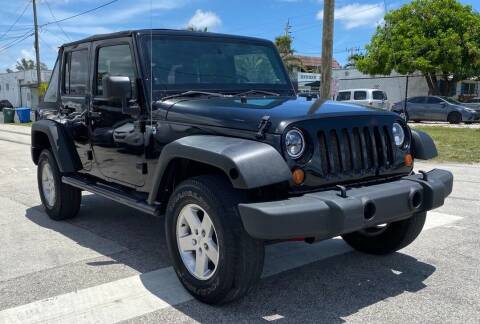 2008 Jeep Wrangler Unlimited for sale at FINE AUTO XCHANGE in Oakland Park FL