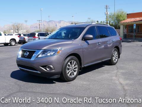 2014 Nissan Pathfinder for sale at CAR WORLD in Tucson AZ